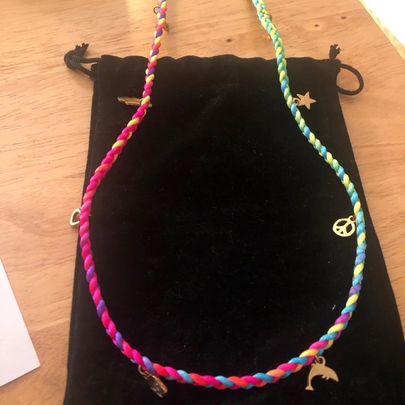 NWT rainbow color ettika necklace, bracelet - Picture 4 of 5